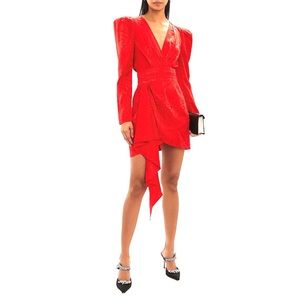 STILL FOR SALE - Ronny Kobo Lilian silk blend mini dress